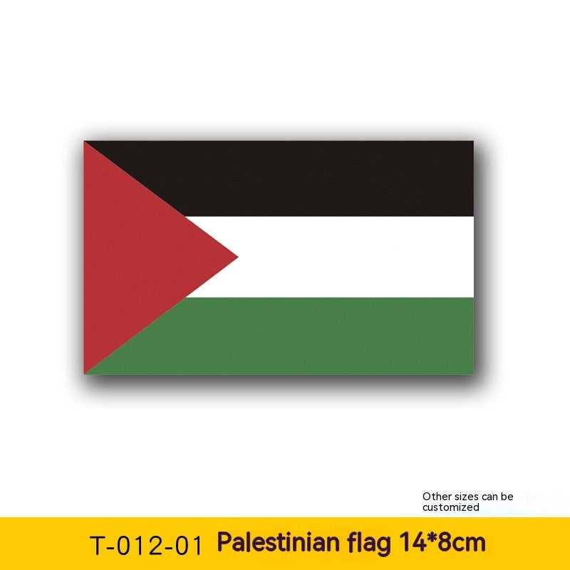 palestine flag car sticker