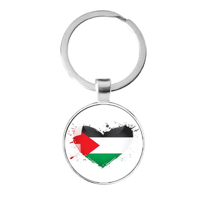 Free Palestine Keychain