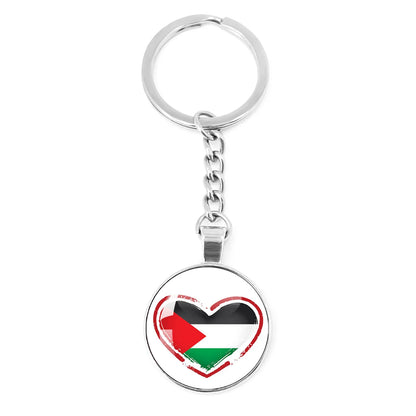 Free Palestine Keychain