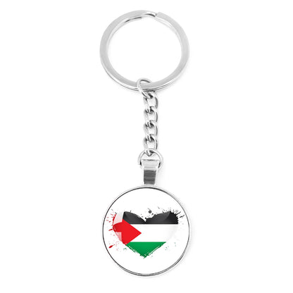 Free Palestine Keychain