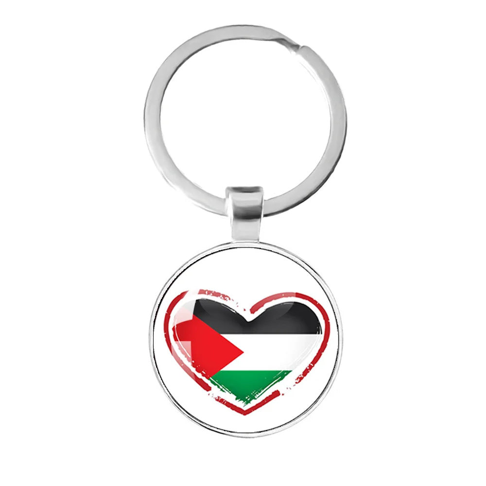 Free Palestine Keychain