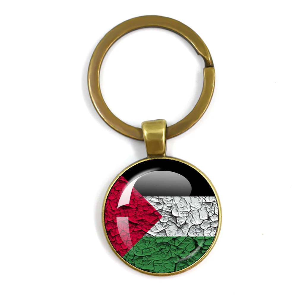 Free Palestine Keychain