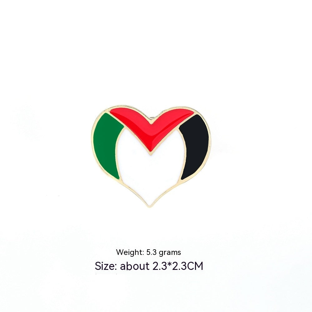 palestine lapel pin